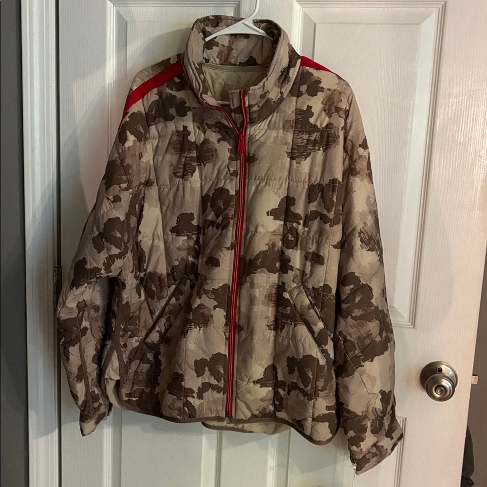 NWT Free People Movement Printed Pippa Packable Puffer Jacket Sporty - Picture 4 of 5